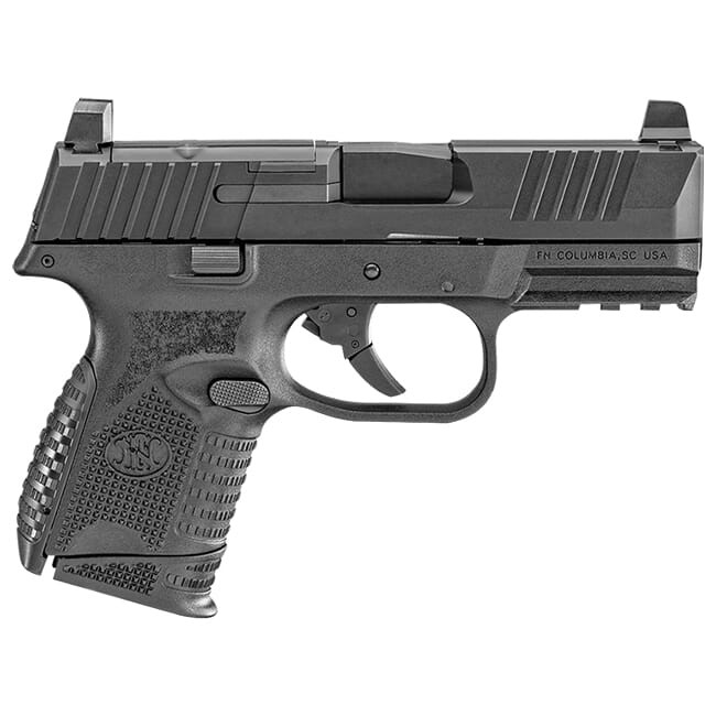 FN 509 Compact MRD 9mm NMS BLK/BLK Pistol w/(1)12Rd & (1)15Rd Mag 66-100571-img-0