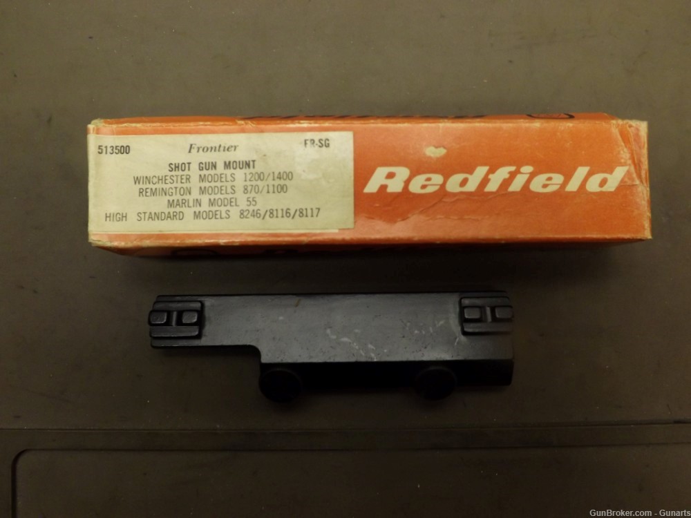 Redfield shotgun scope mount/Winchester/Rem/Mar/HiStan-img-0