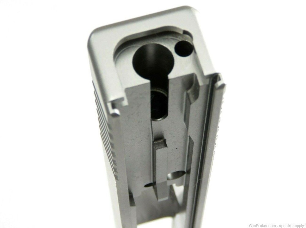 New 9mm PORTED Matte Stainless Slide for Glock 17 LONG G17 Gen 1-3 G17L-img-5