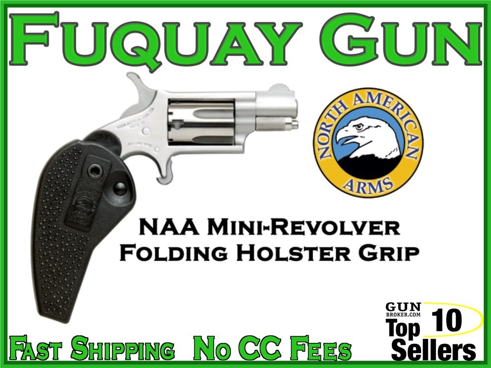 NAA Mini Revolver Holster Grip 22LR 1.125" NAA-22LR-HG Mini-Revolver-img-0