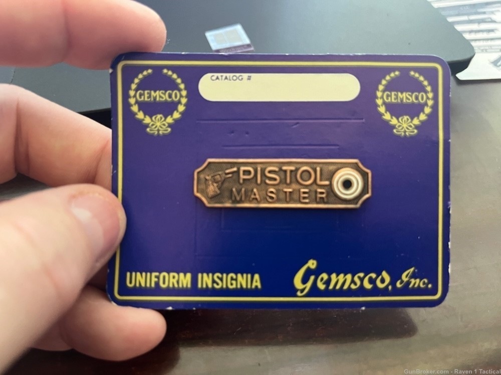 Gemsco Pistol Master Badge Pendant-img-0