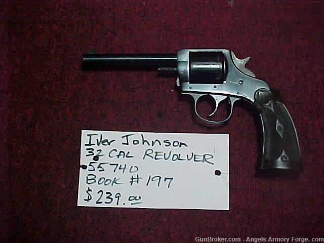 Iver Johnson Target 32 Caliber S&W Revolver-img-0