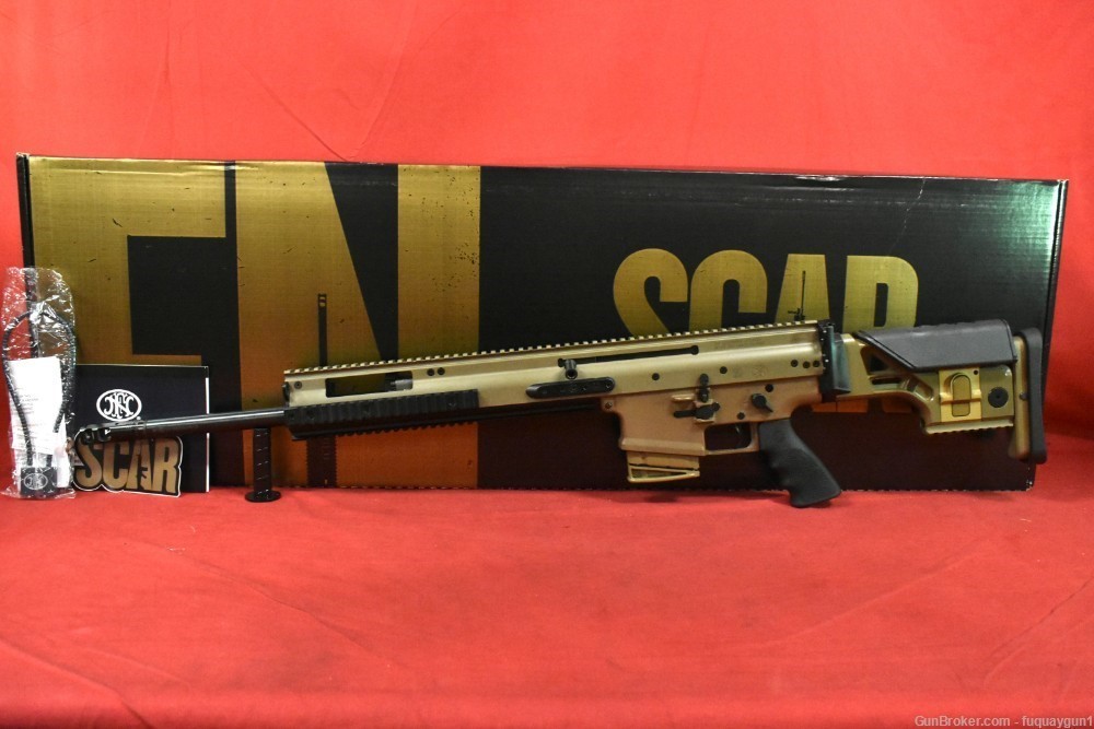 FN SCAR 20S NRCH 6.5 Creedmoor 20" 38-100543-2 FDE Scar-20s DMR-img-1