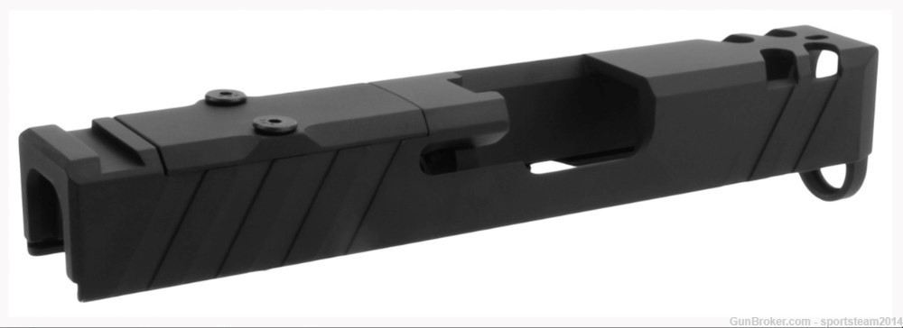 RMR Optic Ready GLOCK 26 9MM SLIDE + With RMR Cover Plate + Slide Parts Kit-img-1