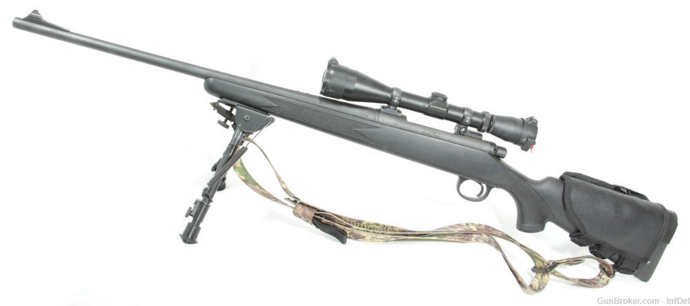 Remington model 700 w tripod leupold scope-img-0