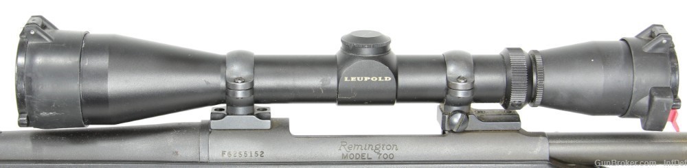 Remington model 700 w tripod leupold scope-img-3