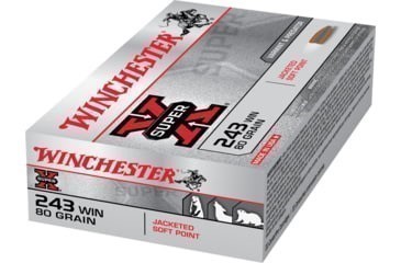 20rds Winchester Super X™ .243 Win 80gr Power-Point JSP X2431 FAST SHIP-img-2