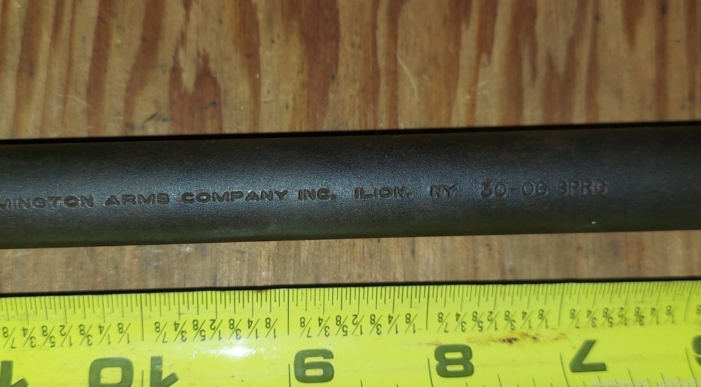 Remington 700 .30-06 24 " matte barrel. Single line address-img-1