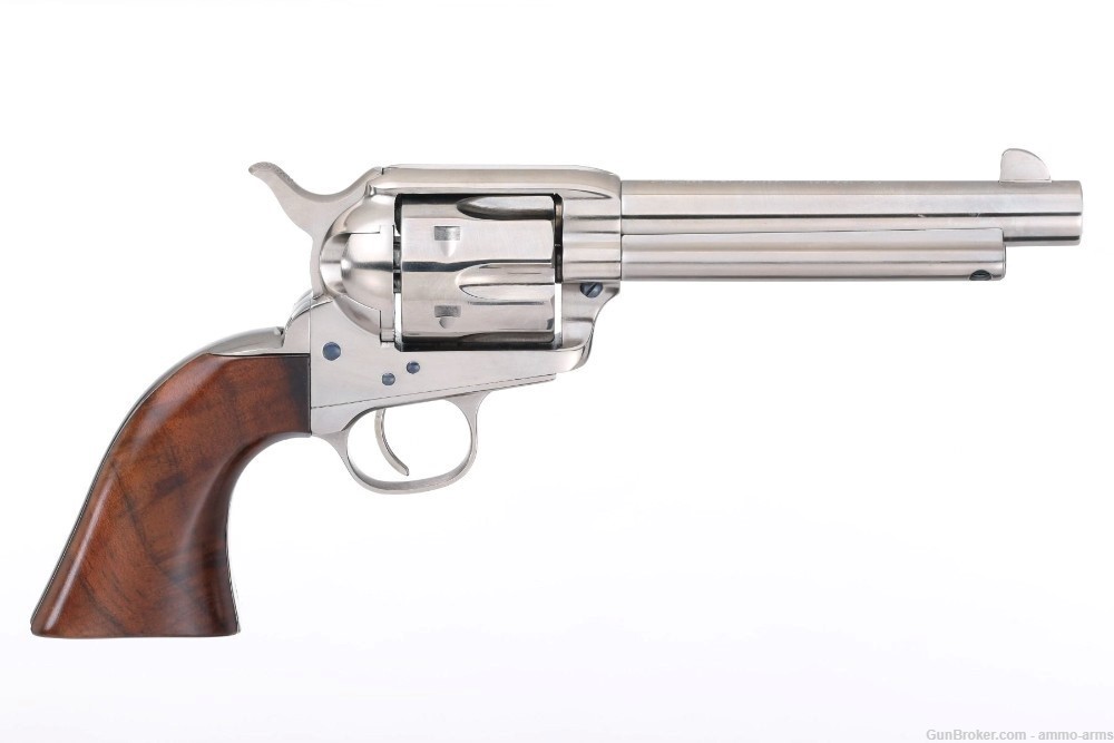 Taylor's & Co. Cattleman Nickel Tuned .357 Magnum 5.5" 6 Rds 555125DE-img-1
