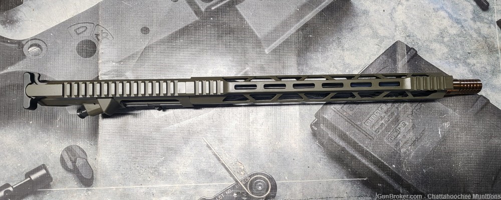 8.6 Blackout 16" Complete Upper OD Green - Armalite Pattern AR10-img-3