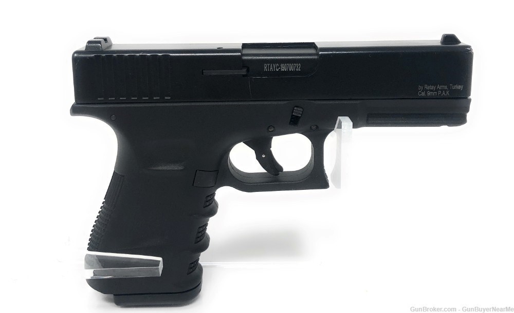 RETAY G17 Blank Pistol Cal 9mm P.A.K  - Black-img-2