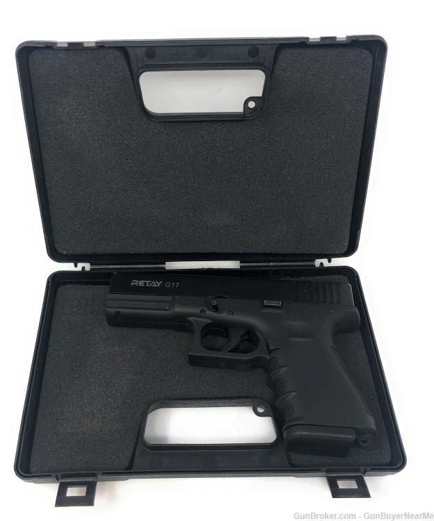 RETAY G17 Blank Pistol Cal 9mm P.A.K  - Black-img-0