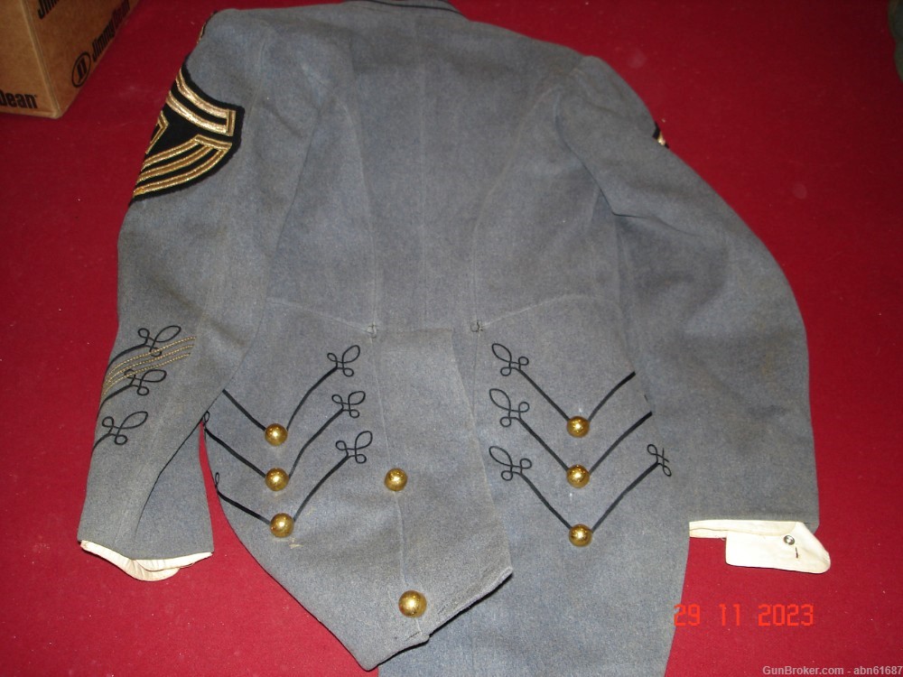 40's - 50's US West Point Military Academy complete uniform high rank-img-4