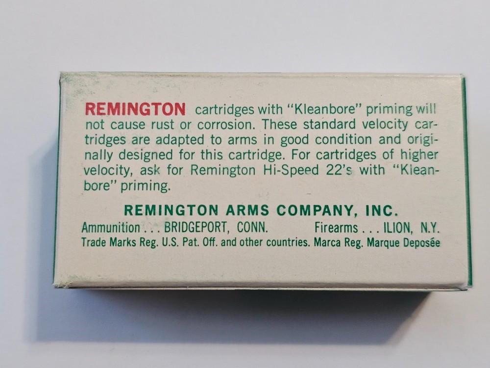Vintage Remington 22 Short Standard Velocity -img-3