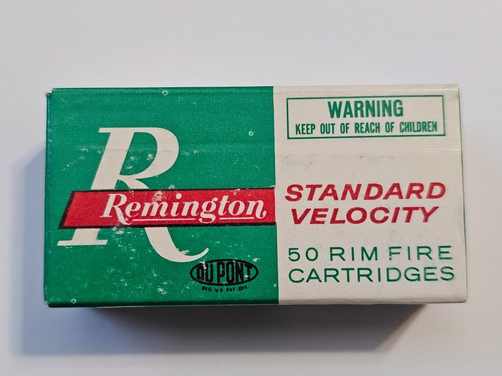 Vintage Remington 22 Short Standard Velocity -img-0