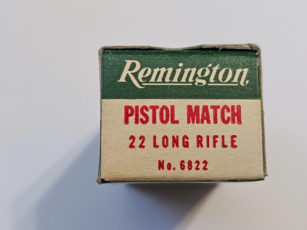 Vintage Remington 22 Long Rifle Pistol Match -img-3