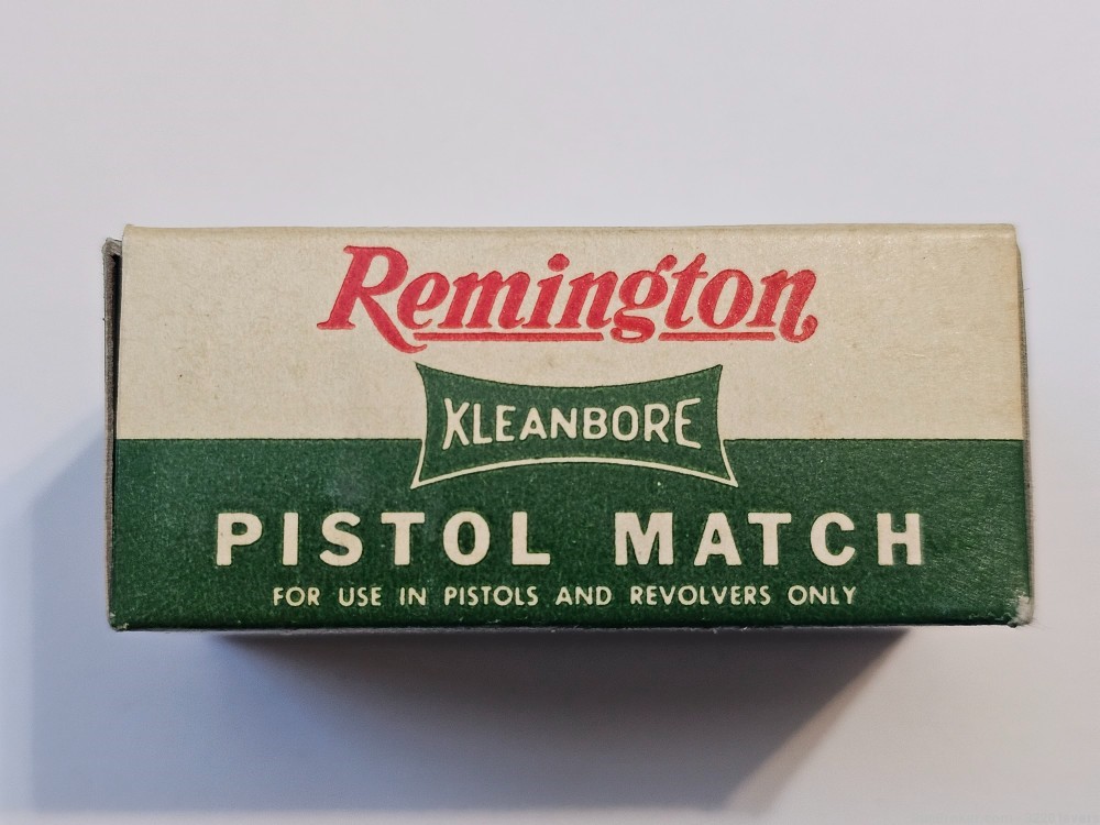 Vintage Remington 22 Long Rifle Pistol Match -img-1