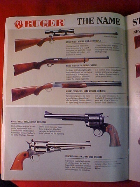 American West Magazine Ruger 1986 Catalog Manual-img-5