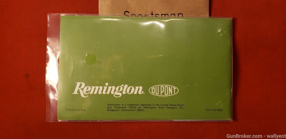 Remington Sportsman 12 Pump Shotgun Factory Original Owners Manual    -img-2