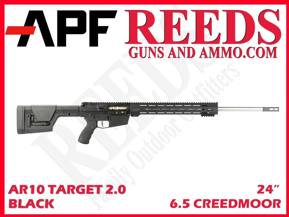 Alex Pro Firearms AR10 Target 2.0 Black 6.5 Creedmoor 24in RI277-img-0