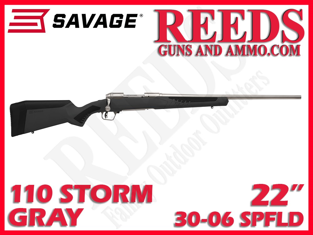 Savage 110 Storm 30-06 Spfld Gray 22in 57053-img-0