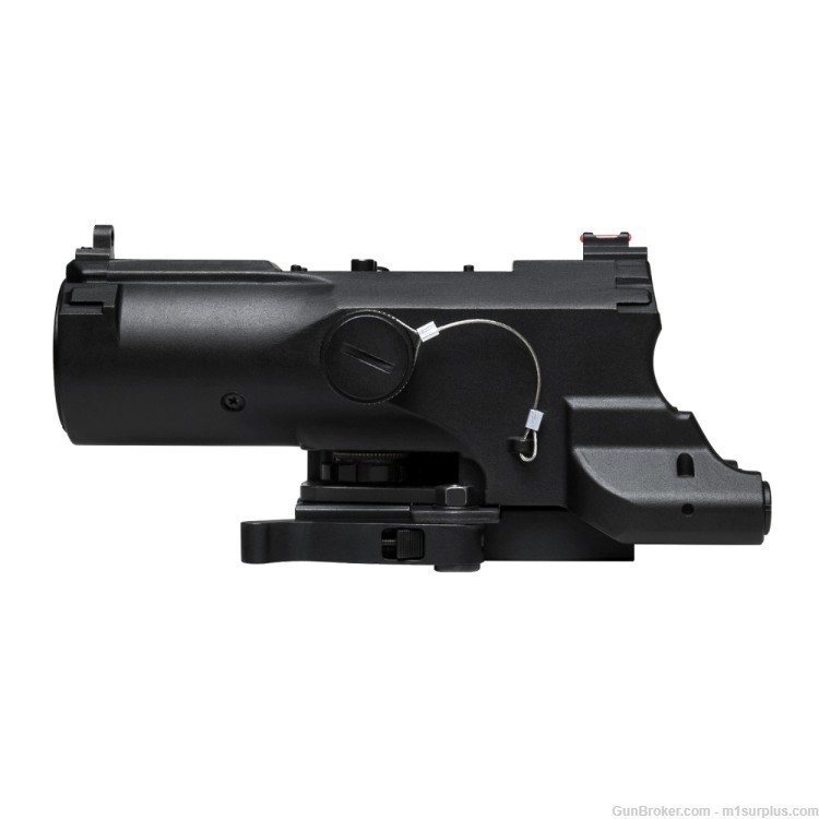  VISM ECO 4X34 illuminated Scope w/ Green Laser for Ruger 5.7x28 LC Carbine-img-3