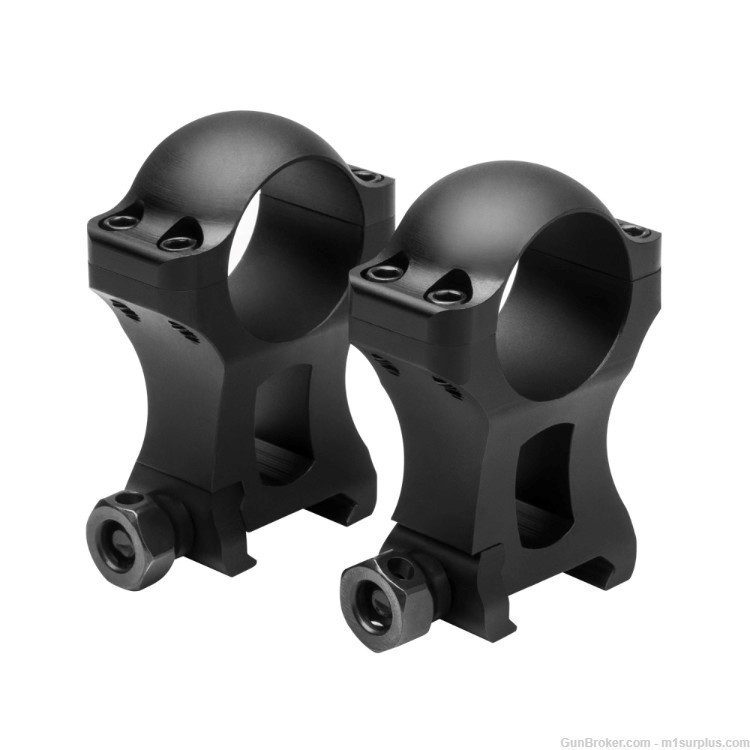 VISM Hunter Series Heavy-Duty Tall Scope Rings for Ruger 5.7x28 LC Carbine-img-0