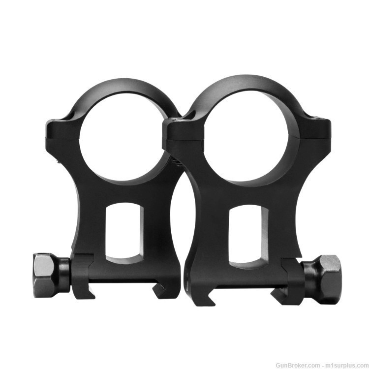 VISM Hunter Series Heavy-Duty Tall Scope Rings for Ruger 5.7x28 LC Carbine-img-1