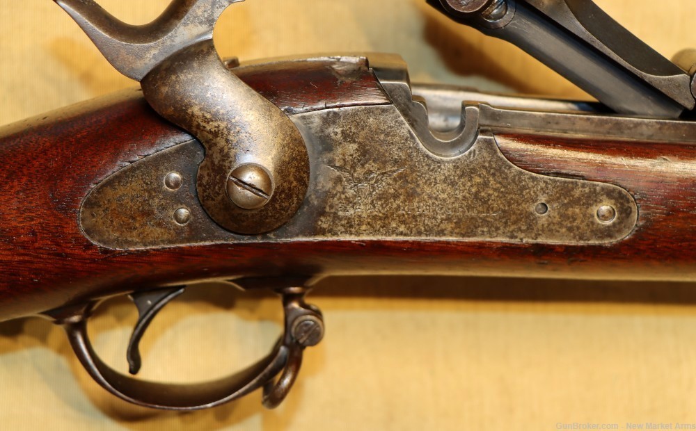 Scarce ID'd Springfield Model 1873 Trapdoor Rifle, Philippines War-img-27