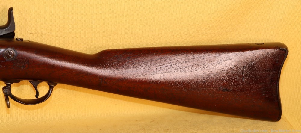 Scarce ID'd Springfield Model 1873 Trapdoor Rifle, Philippines War-img-14