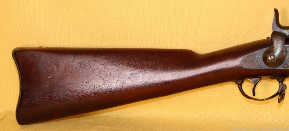 Scarce ID'd Springfield Model 1873 Trapdoor Rifle, Philippines War-img-3
