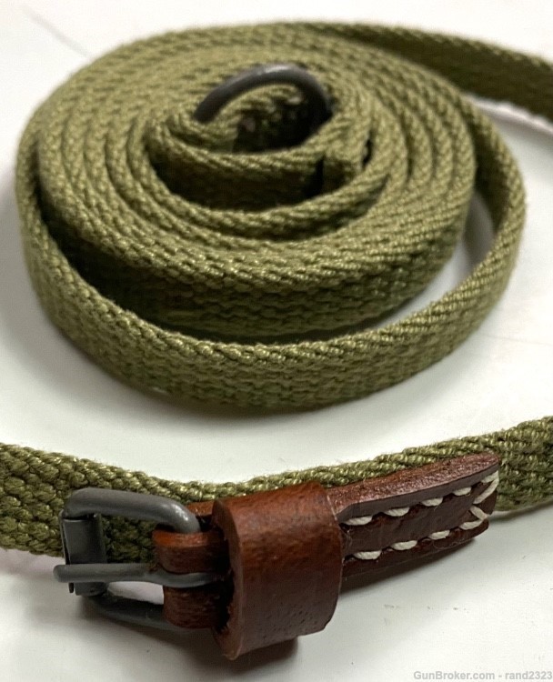 WWII GERMAN WALTHER P38 PISTOL WEB CARRY LANYARD-img-1