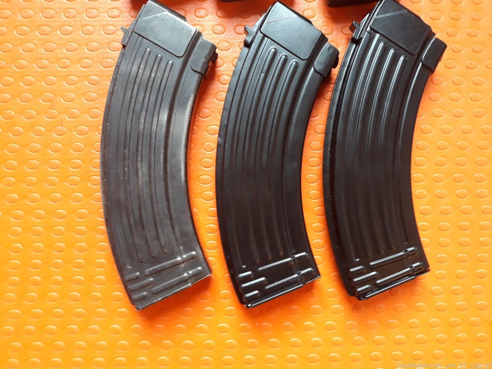 AK-47 Eastern Bloc 30 Round Steel Magazines Lot of 6 Items-img-1