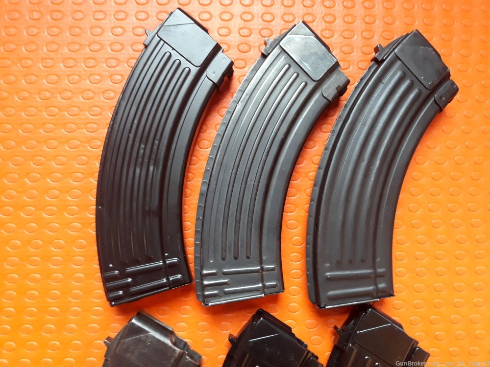 AK-47 Eastern Bloc 30 Round Steel Magazines Lot of 6 Items-img-2