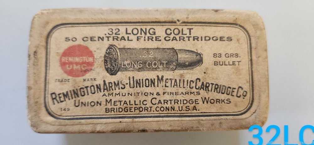 Remington UMCC Antique .32 LC - Full Box -50 Cart.-img-0