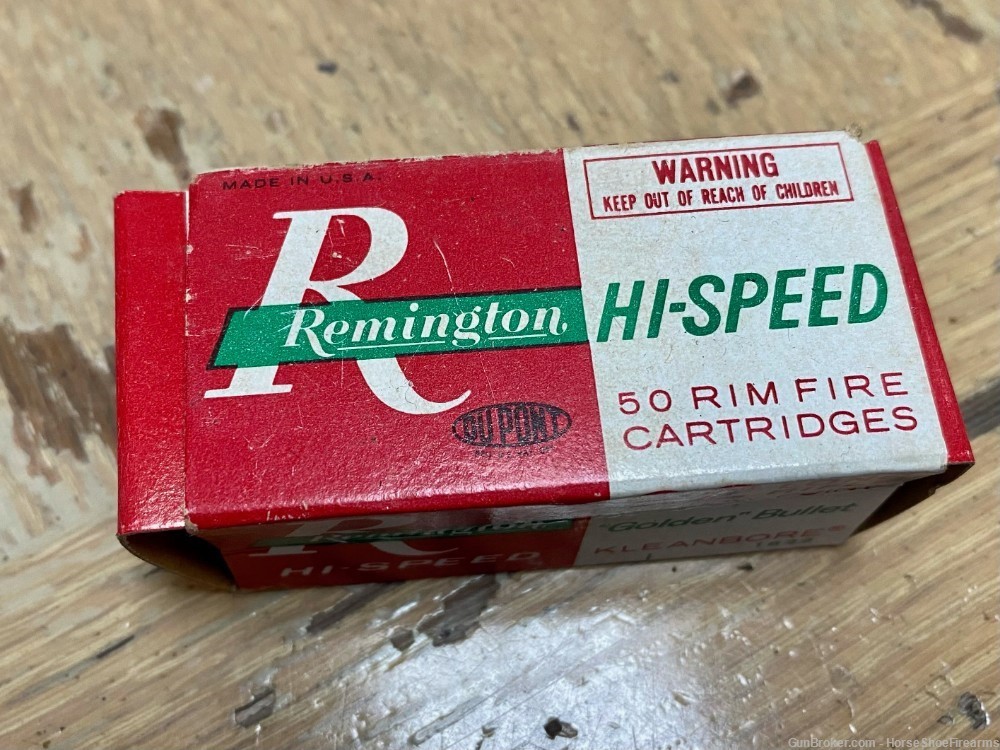 40rd Remington Hi-Speed .22LR Hollow Point Vintage-img-0