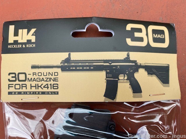 (4 TOTAL MAGAZINE) HK 416 UMAREX  22LR  30 ROUND MAGAZINE (NIB) AR15-img-3