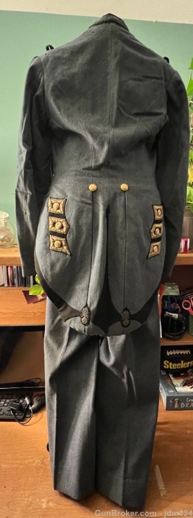 Maryland Civil War Era Uniform with matching trousers & Identified Sword -img-2
