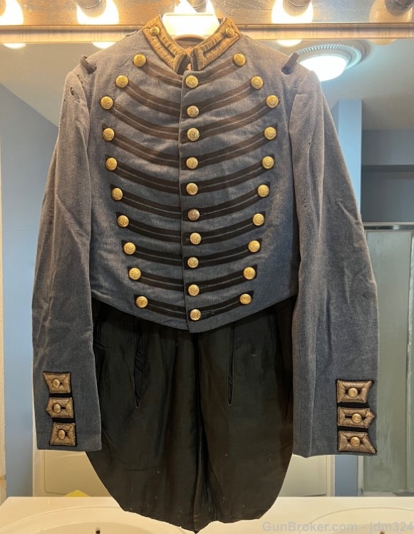 Maryland Civil War Era Uniform with matching trousers & Identified Sword -img-30