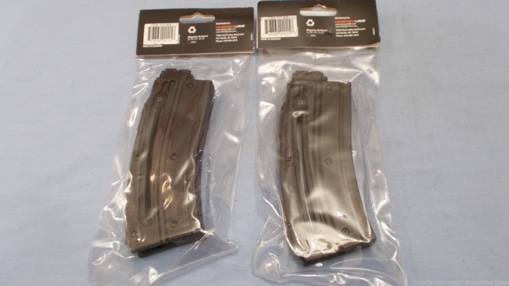 [2] Walther Magazines for HK 416  .22LR 20rd Black part# 577-608 NOS-img-3