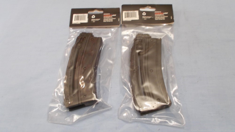 [2] Walther Magazines for HK 416  .22LR 20rd Black part# 577-608 NOS-img-15