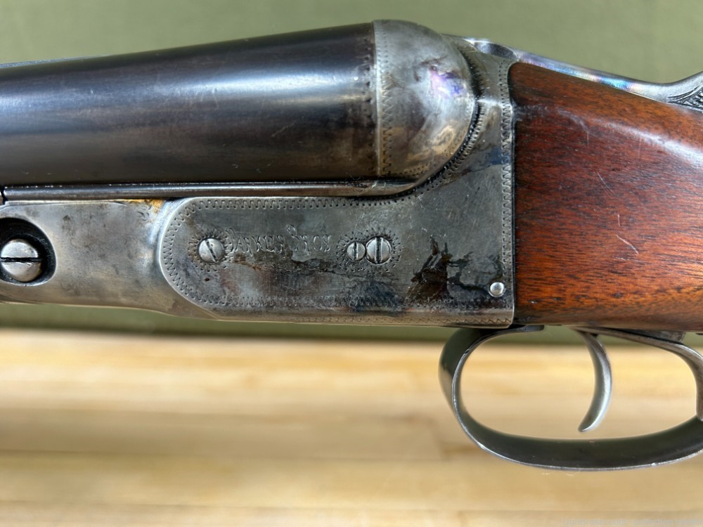 1920 Parker Bros Double Barrel Shotgun 12 Gauge 26.5" SXS Brother Engraved -img-13