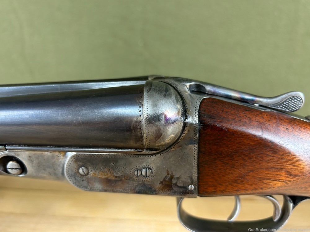 1920 Parker Bros Double Barrel Shotgun 12 Gauge 26.5" SXS Brother Engraved -img-12