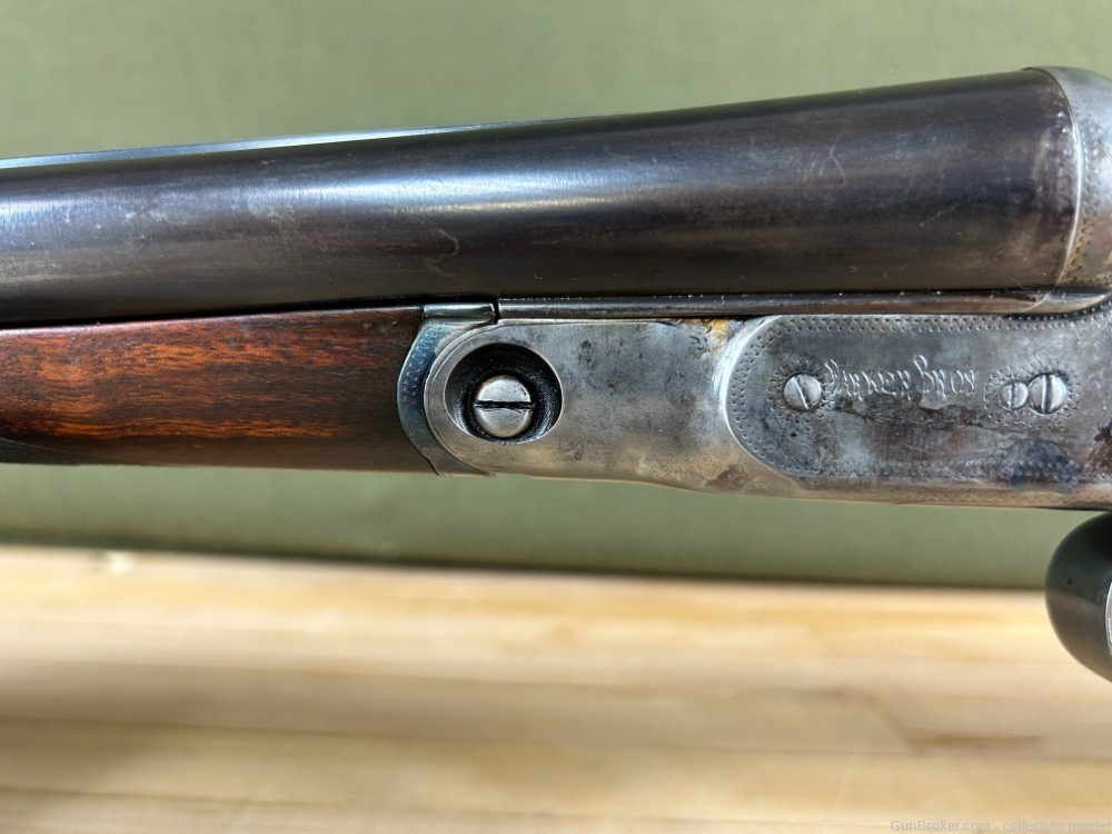 1920 Parker Bros Double Barrel Shotgun 12 Gauge 26.5" SXS Brother Engraved -img-14