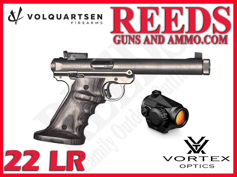Volquartsen Classic Pistol Stainless Gray Laminate 22 LR 6in VF4C-0004-img-0
