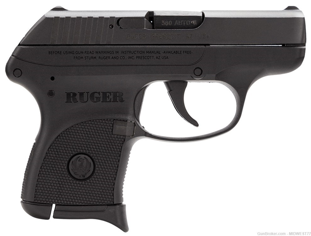Ruger 3701 LCP 380 ACP 2.75" Barrel 6+1 Semi-Auto Pistol-img-0