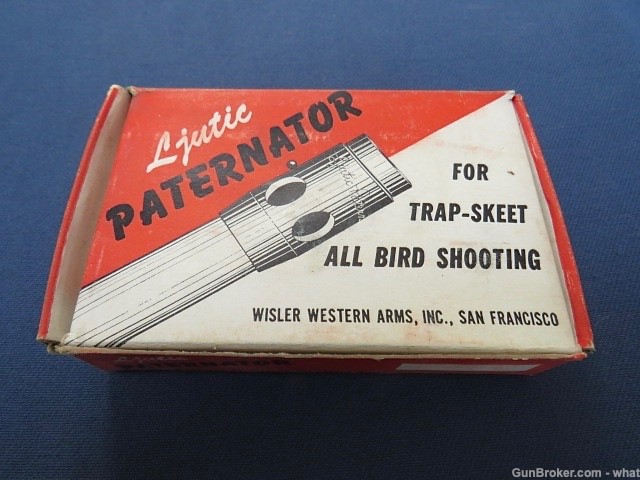 NOS Vintage Ljutic Paternator 12ga Shotgun Choke Set in Box-img-0
