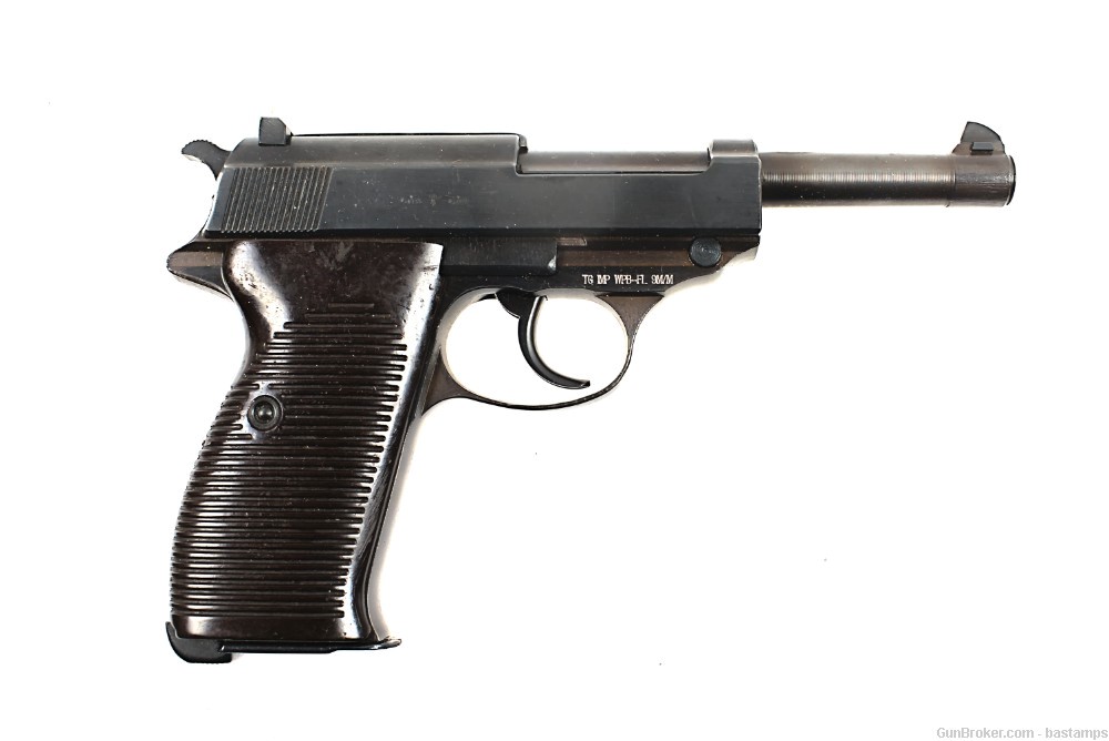 WWII German Mauser BYF44 P38 9mm Semi-Auto Pistol – SN: 6409t (C&R)-img-1
