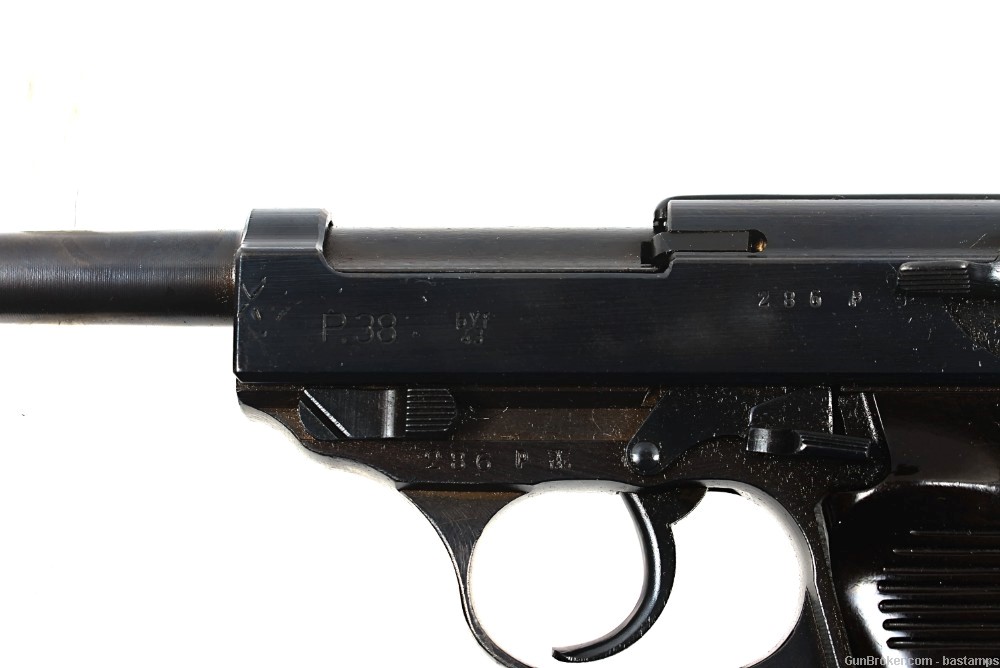 WWII German Mauser BYF43 P38 Semi-Auto Pistol – SN: 286P (C&R)-img-17