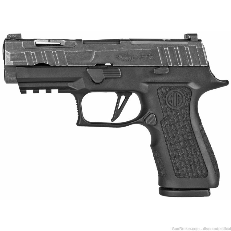 Sig Sauer 320V001 P320 XCompact Spectre 9mm Luger 3.90" 15+1 Black Frame Di-img-1
